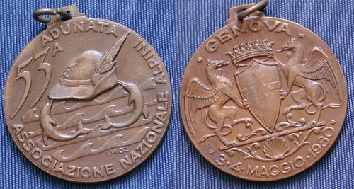 Medaglia 53 a - medaglia, adunata