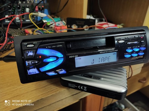 Autoradio cassette alpine - cassette,