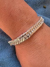 Bracciale maglia cubana