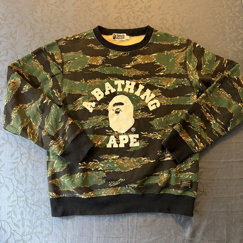 Bathing ape camo sweater - bathing,