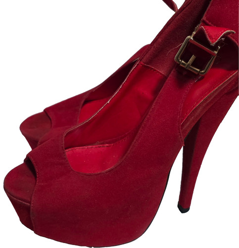 Ela red heels size - heels, 8