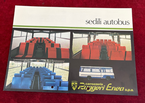 Brochure bus car - brochure,