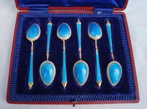 Set cucchiaini art deco - 6,