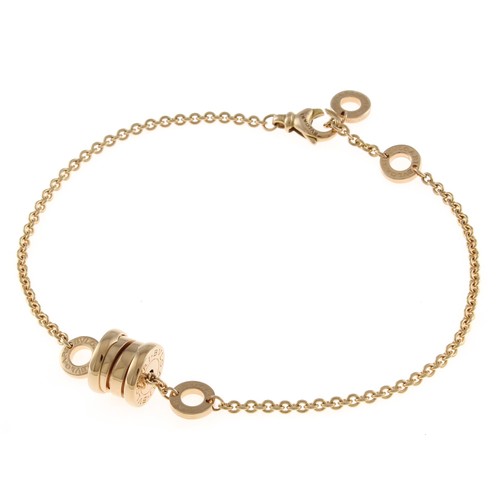 Bracciale bvlgari k18 - oro, rosa