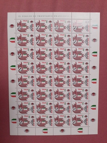 Foglietto francobolli nuovo - di,