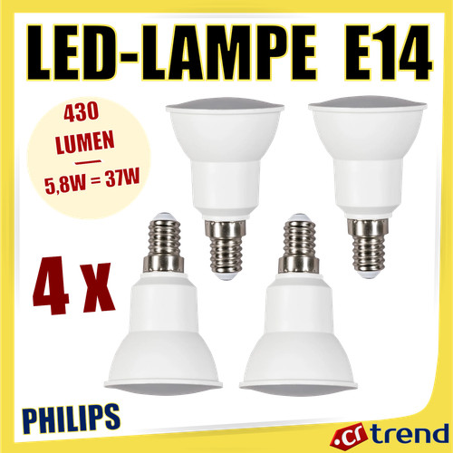 Lampada led livarno lux e14 - lux, 4x