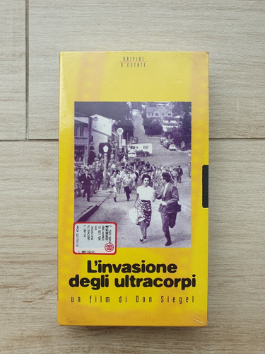 Vhs invasione degli - vhs,