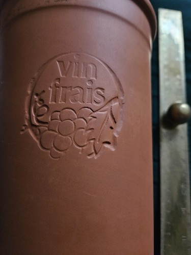 Vintage vin frais terracotta - vintage,