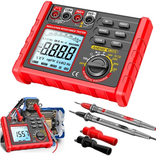 Tester resistenza isolante lcd - resistenza,