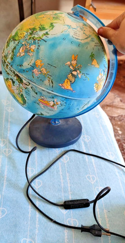 Mappamondo globo luminoso walt - mappamondo,