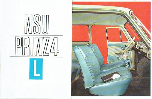 Nsu prinz l due depliant - 4, 4