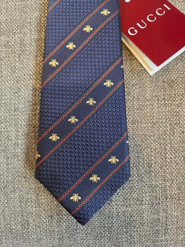 Cravatta uomo gucci jacquard - uomo,
