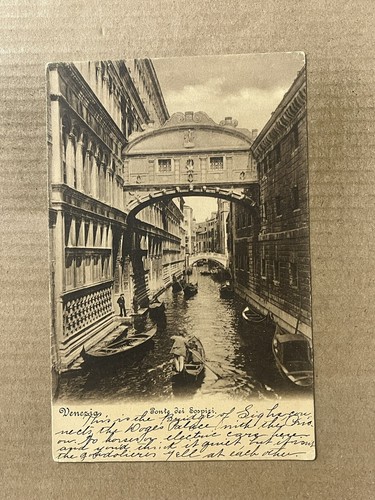 Cartolina venezia italia - italia, ponte