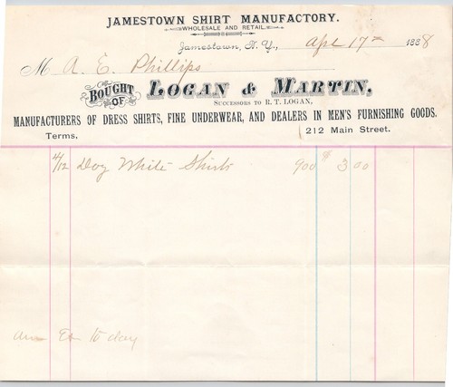 1888 logan martin - logan, vestito