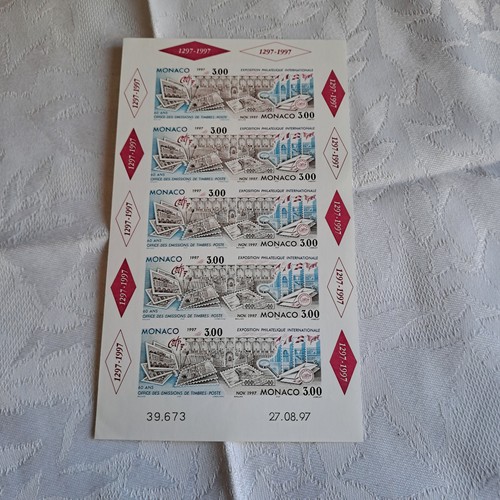 Bloc feuillet monaco bf - monaco,