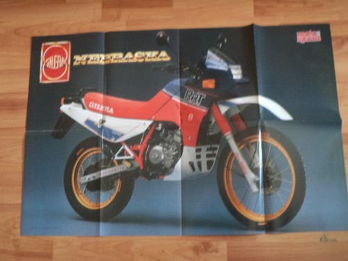 Poster anno 1986 moto gilera - -,