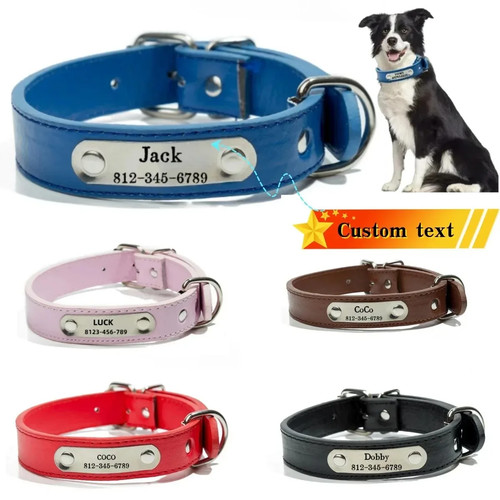 Collare cane personalizzato - , in