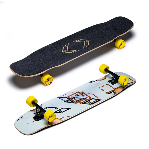 Longboard completo tesseract - completo,