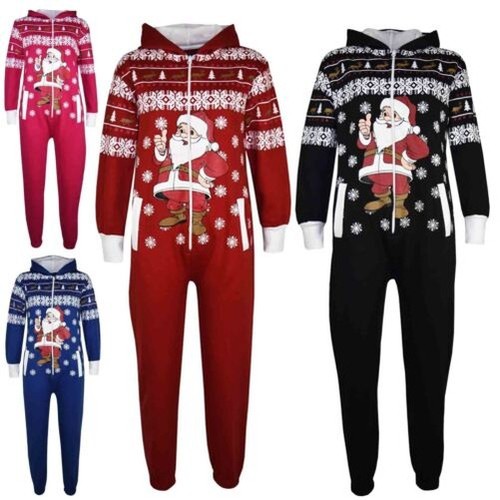 Tuta intera fleece natalizia - tuta,