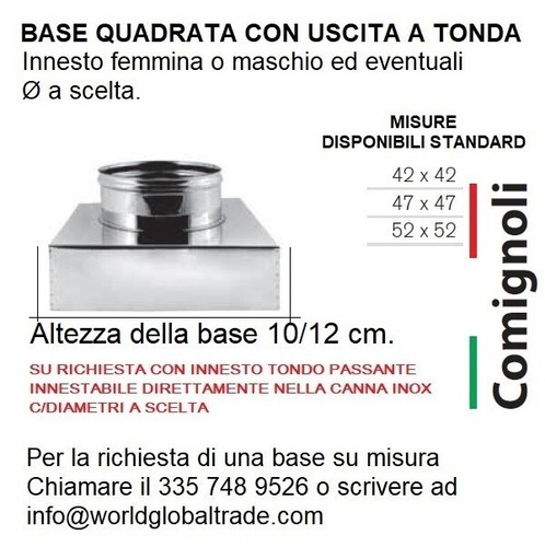 Riduttore base quadrata - riduttore,