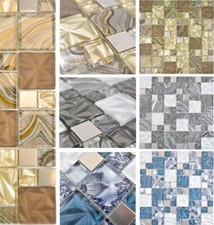 Mosaico piastrelle specchio - piastrelle,