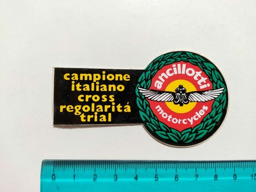 Adesivo ancillotti moto trial - adesivo,