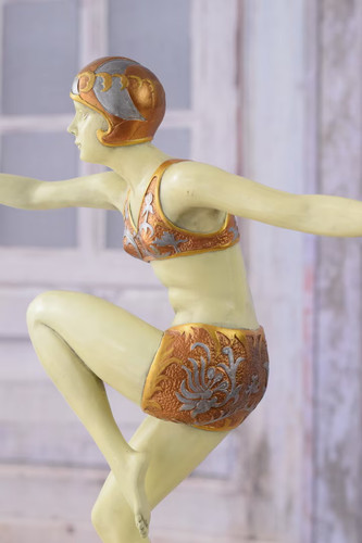 Statua cabaret scultura donna - scultura,