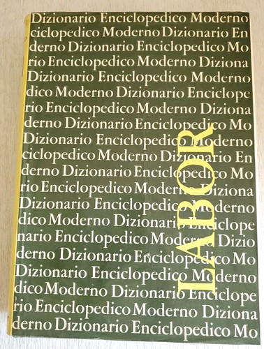 Dizionario enciclopedico - dizionario,
