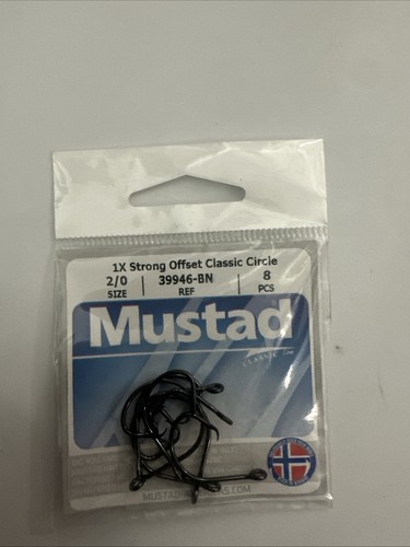 Mustad strong offset - 1x,