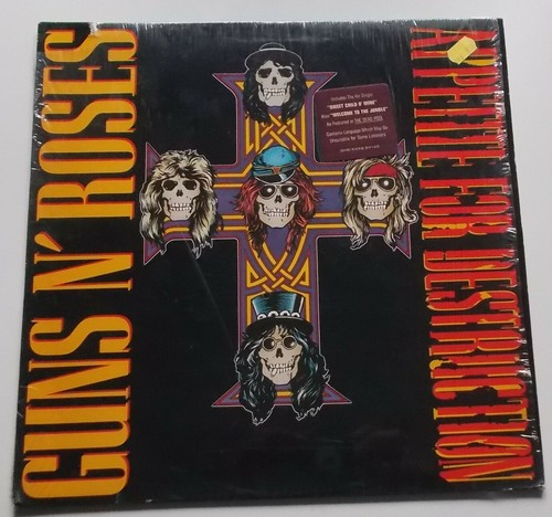 Guns roses appetite for - guns, n`