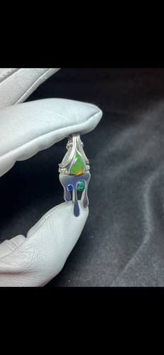 Collana pendente opale - pendente,