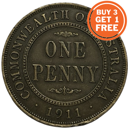Moneta penny australiana - moneta,