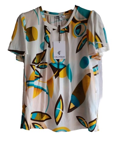 Blusa donna carla ferroni - blusa,