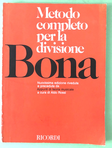 Bona metodo completo per la - metodo,