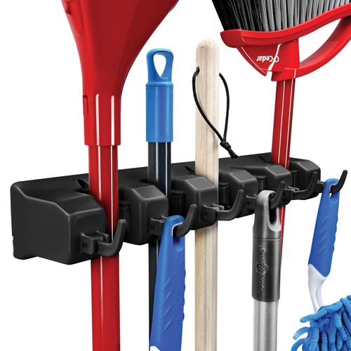 Mop and broom holder - mop,