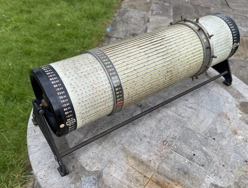 Cylindrical loga slide rule - cylindrical,