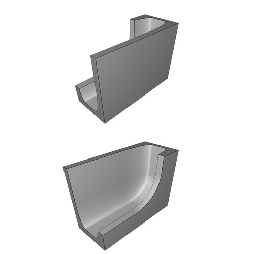 Set supporti parete - set, per