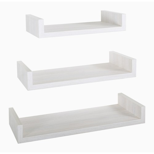 Set mensole parete rovere - parete,