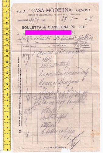 Casa moderna genova - moderna,