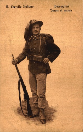 Ww1 wwi bersaglieri tenuta - -,