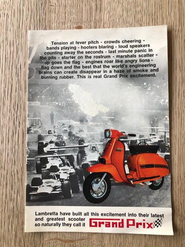 Lambretta grand prix gp200 - lambretta,