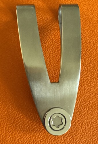 Montblanc fermasoldi acciaio - montblanc,