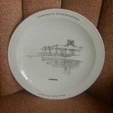 Piastra pubblicitaria corning - piastra,