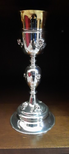 Calice metallo argento - in,