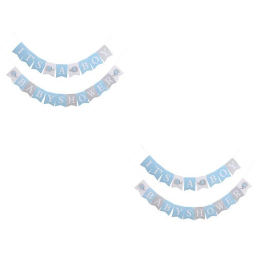 Set striscioni baby shower - ,