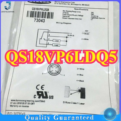 Qs18vp6ldq5 1pzs nuovo - 1pzs, sensore