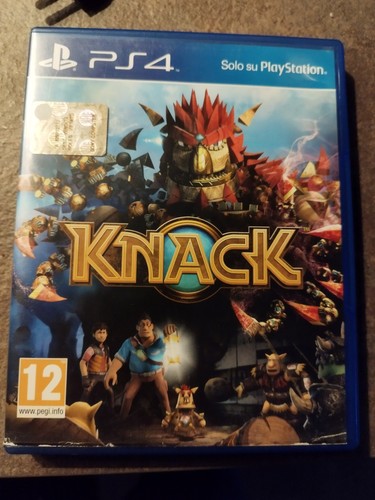 Knack ps4 ottimo - knack,