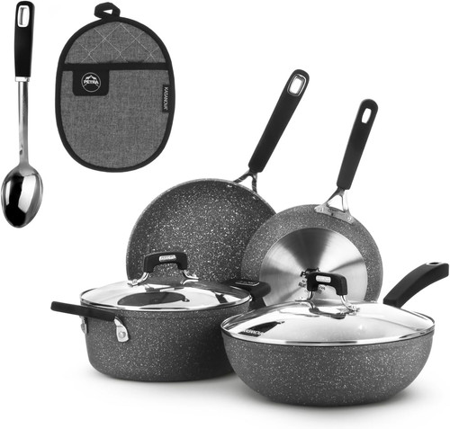 Batteria pentole pezzi new - pentole, 8