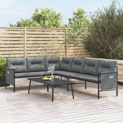Garden corner sofa - garden, sofa,