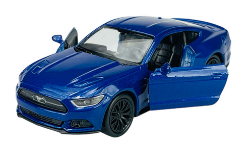 Welly 2015 ford mustang blu - ford,